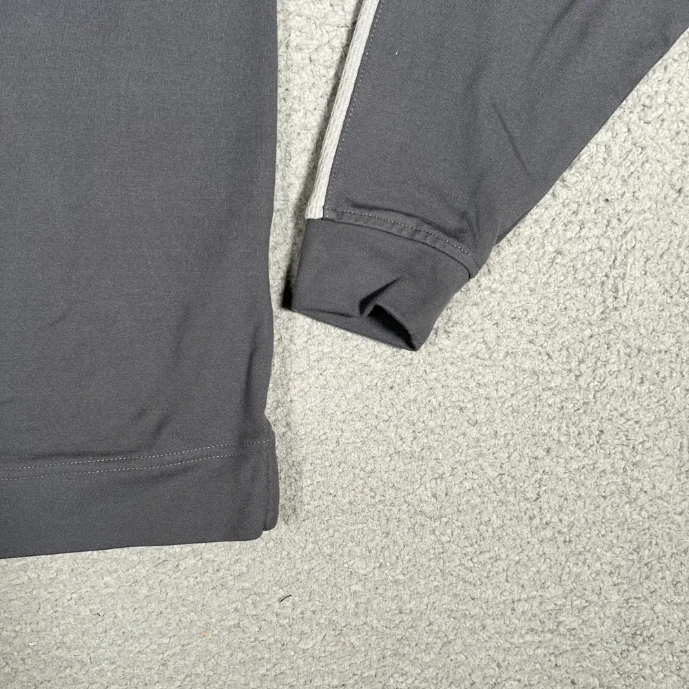 FootJoy Sweater Mens Medium Gray 1/4 Zip Golf Pullover Casual Preppy Sherwood CC
